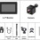 Espelho Retrovisor para Bicicleta com Tela de 4,3 Polegadas, Visão Noturna e Resolução 1080P, Ideal para Bicicletas Elétricas. 7