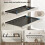 Wall Mounted Foldable Hat & Clothes Rack - Space Saving Organizer with Multi-Hooks for Bathroom, Balcony and Entryway 2