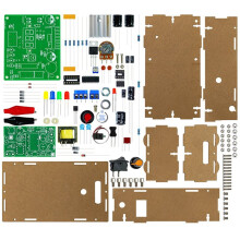Zestaw Zasilacza Impulsowego z Wyświetlaczem Cyfrowym, Regulowany Zasilacz Prądu Stałego LM317, Elektroniczny Zestaw do Lutowania DIY