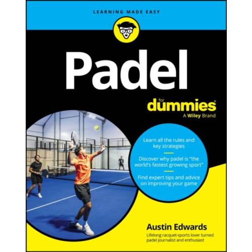Padel For Dummies by Austin Edwards Paperback Book