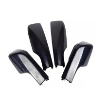 Car Black Roof Rack Rails End Cap Protection Cover Shell for RAV4 2001-2005 Cargo Rack Legs Protection 4pcs