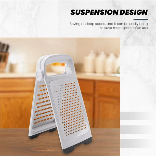 Foldable Cheese Graters, Detachable Handheld 2 Sided Ginger Shredder, Good Grip Cutting Board Tool, Kitchen  Planer 2