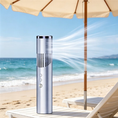 Portable Handheld Fan, USB Rechargeable with 199-Speed Settings and LED Display 1