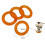 10Pcs Bobbin Winder Rubber Ring,Friction Wheel Tire Ring Replacement Accessories for Vintage Sewing Machine 5