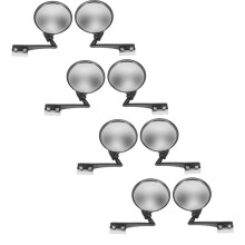 4 Set of 8 Car Blind Spot Mirrors Car Side Convex Mirror Wide Angle Round Car Rear View Mirror