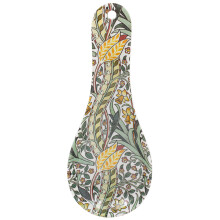 Spoon Rest Daffodil Floral Utensil Holder Melamine Botanical Farmhouse Gift Idea