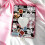 Cute Charms Set Including Dust Plug ,Heart Grip Holder,Bling Keychains with Hook 4