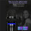 Wireless Microphone Dynamic Handheld Microphone Mic with Rechargeable Receiver for Show Meeting 4