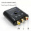 Convertitore AV A  Compatibile CVBS L/R Video Box, Adattatore AV Supporta Input Composito NTSC PAL A  Compatibile 6
