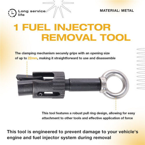 Fuel Injector Removal Tool Fuel Injector Puller Tool Compatible for  Range  5.0 2