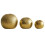 Elegant Round Ceramic Vase with Hammer Pattern for Home and Decor Gold 2
