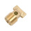 Solid Brass Garboard Drain Plug Kit, 1/2" NPT Threaded Thru-Hull Transom Drain Plug, Boat Hull Drain Plug 3
