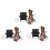3X Universal Auto Fold/Unfold Side Rear View Mirror Folding Closer System Modules for All Car 1