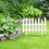 Decorative Garden Fence Panel for Flower Beds 1