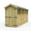 4 x 16 Apex Shed Tanalised (Double Door, With Windows) 2