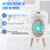 FEIDASH Automatic Trash Can with Lid, Small Plastic Trash Can, Motion Sensor Trash Can for Bedroom, Bathroom, Kitchen B 2