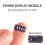 10PCS 2S Lithium Battery Voltage Meter Module, 6.2-8.6V LED Power Indicator for Ternary Li-Ion,  Display 4