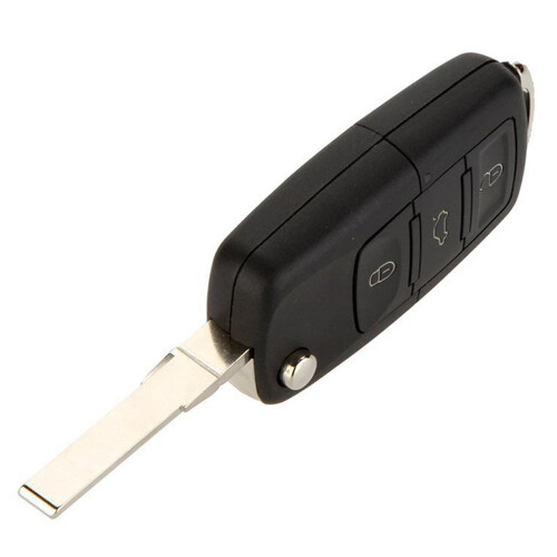 2X 3 Button Replacement Keyless Entry Remote Car Flip Key Shell Fob Case for  Beetle