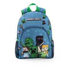 Minecraft Backpack (Unisex Kids Blue)
