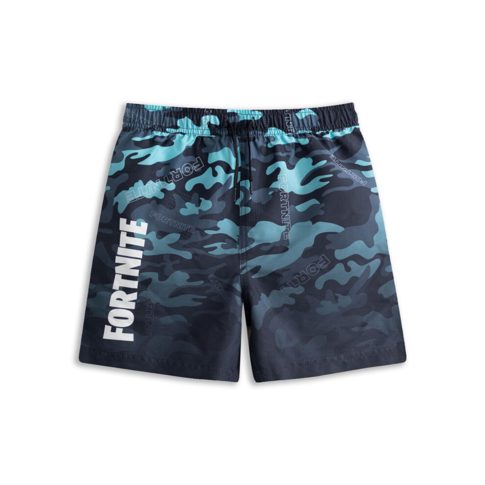 Fortnite (5-6 Years) Swim Shorts (Boys Blue)