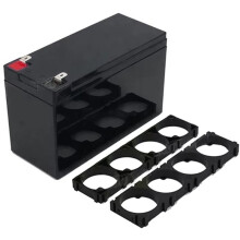 Caixa de Armazenamento de Baterias LiFePO4 32650 e 32700 com Suporte para Uso em Sistemas de Alimentação Ininterrupta (UPS) de 12V 7Ah