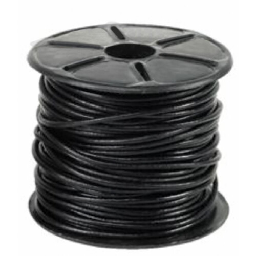 PBX2471079 - * Playbox - Leather cord 25yrd black