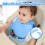 Set d’alimentation pour bébé en silicone avec ventouse, 7 éléments, bleu — vaisselle bebe blw 4