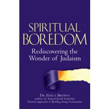 Spiritual Boredom Rediscovering the Wonder of Judaism by Dr. Erica Bro