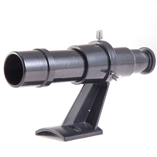 Universal 5x24 Finder Scope with Mounting Bracket for Astronomical Telescopes 1