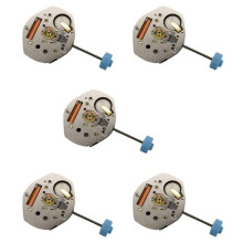 5X Pièce de Rechange Accessoire de Réparation de Mouvement de Remplacement de Montre QUARTZ avec Tige pour RONDune 762