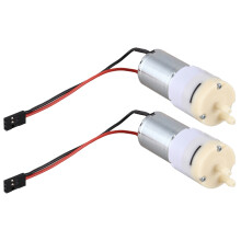 2X MéTal Eau Froide Bateau TéLéCommandé 370 Pompe à Eau ImperméAble pour TéLéCommande Voiture Un Camion Les Vedettes Rapides des ModèLes