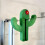 Cactus Bathroom Storage Rack Door Mount, Matte End, Plastic, Leaning Shelf, Shelves 6