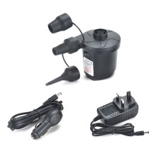 50W Electric Air Pump with 3 Nozzles for Vacuum Storage Bags Air Mattresses Swim Rings UK Plug