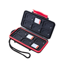 Multi-Grid Memory Card Case Anti-Shock Waterproof Memory Card Case Large Capacity Protector Cover for TF Card