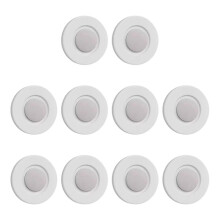 10PCS Magnetic Remote Control Holder Wall Mount Adhesive TV/Air Conditioner Storage Hooks Home Organizer Hooks