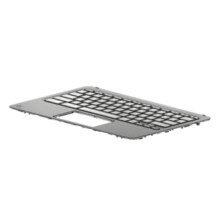 HP Top Cover Gray w/Keyboard - Nordic
