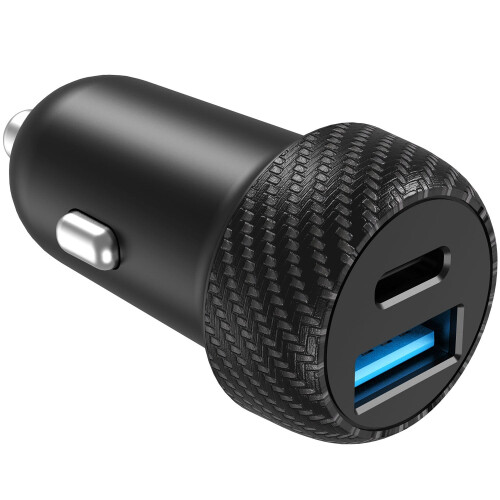 Autolader 1xUSB-C PD 1xUSB-A 45W 2