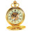 Luxury Golden Luminous Mechanical Pocket Watch 1