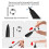 Pen Nibs, 5 Pack Replacement Tips for   and  , with Installation Tool, Black 4
