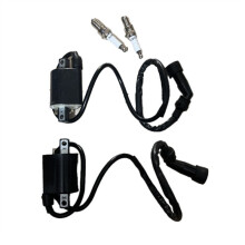 5EL-82310-00-00 2 Pcs Ignition Coil Pack R+L & for V Star 1100 XVS1100 1999-2009 Motorcycle Ignition