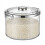 (Transparent silver s, Individual Package) Sealed Rice Container - Moisture & Insect Proof 10