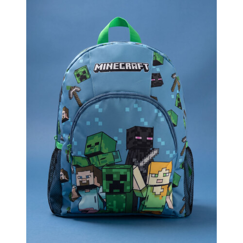 Minecraft Minecraft Backpack (Unisex Kids Blue) 1