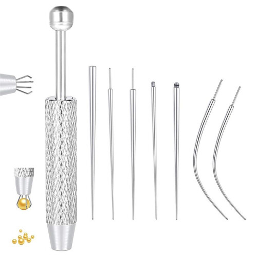 Piercing Taper  Grabber Tool for Changing Jewelry -Flat Back Earrings Applicator Tool,Body Piercing Kit