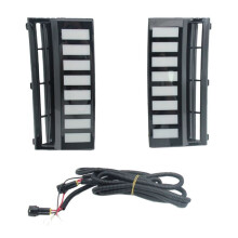 Front Bumper Fog Light DRL for Santa Fe IX45 2024 2025 Sequential Turn Signal Lamp Daytime Running Light