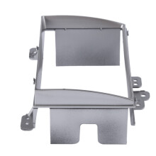 Dubbel Din Car Radio Fascia för I-20 I20 i 20 2008+ 2 DIN, StereoplåT Ram Panel Dash Mount Kit Adapter Trim Bezel