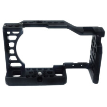 Camera Cage for A6100 A6300 A6400 A6500 Accessory Case Handheld Bracket Cold Shoe Mic LED Light Mount Video Rig