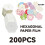 200pcs 2 Inch Hexagon Quilting Papers for DIY Patchwork Sewing and Crafting Tools 3