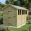 6 x 14 Apex Shed Tanalised (Single Door, With Windows) 1