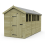 6 x 14 Apex Shed Tanalised (Single Door, With Windows) 2