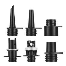 6Pcs Air Valve Adapter Inflatable Boat Foot Pump HR Hose Adapter Pump Hose Nozzles Paddle  Board Boat Accessories